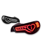 2012β2020 Subaru BRZ/GR86 Heart LED Tail Lights - For 2012-2020 - GT86 - United States product image 1